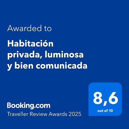 Habitacion Privada, Luminosa Y Bien Comunicada Μαδρίτη Εξωτερικό φωτογραφία